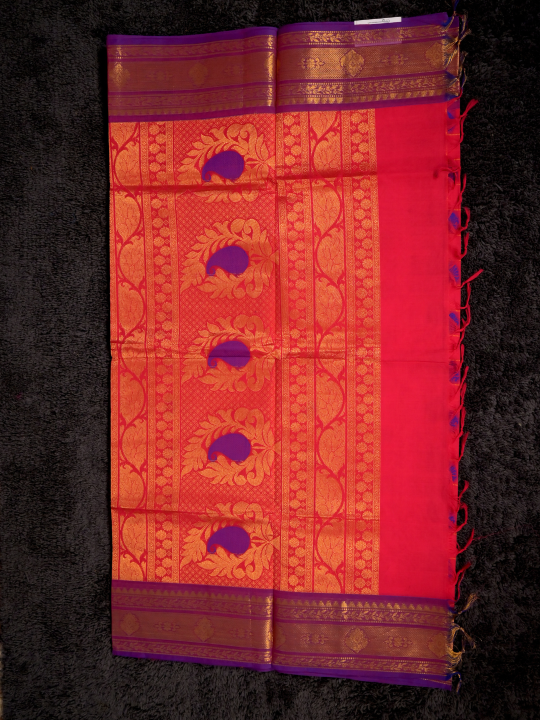 Kanchi Cotton|vadamalli pink & purple