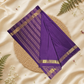 Mysore Silk Saree With Plum Voilet