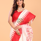 Matka Silk Saree With Snow White - 135