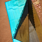 Silk Mark Certified Handloom Kanjivaram Silk Saree  |  Midnight Black