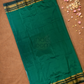 Traditional Ilkal Cotton Silk Viscose Saree  |  Snow White