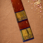 Silk Mark Certified Handloom Kanjivaram Silk Saree  |  Mahogany Brown