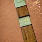 Silk Mark Certified Handloom Kanjivaram Silk Saree  |  Sage Green