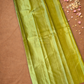 Silk Mark Certified Handloom Kanjivaram Silk Saree  |  Sage Green