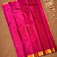 Silk Mark Certified Handloom Kanjivaram Silk Saree  |  Brick Red