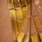 Silk Mark Certified Handloom Kanjivaram Silk Saree  |  Mustard Yellow