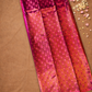 Silk Mark Certified Handloom Kanjivaram Silk Saree  |  Berry Pink