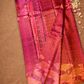 Silk Mark Certified Handloom Kanjivaram Silk Saree  |  Berry Pink