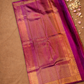Silk Mark Certified Handloom Kanjivaram Silk Saree  |  Burgundy Red