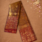 Kanjivaram Saree With Shaded Golden Maroon