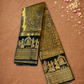 Silk Mark Certified Handloom Kanjivaram Silk Saree  |  Bronze Brown