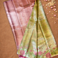 Silk Mark Certified Handloom Kanjivaram Silk Saree  |  Pistachio Green