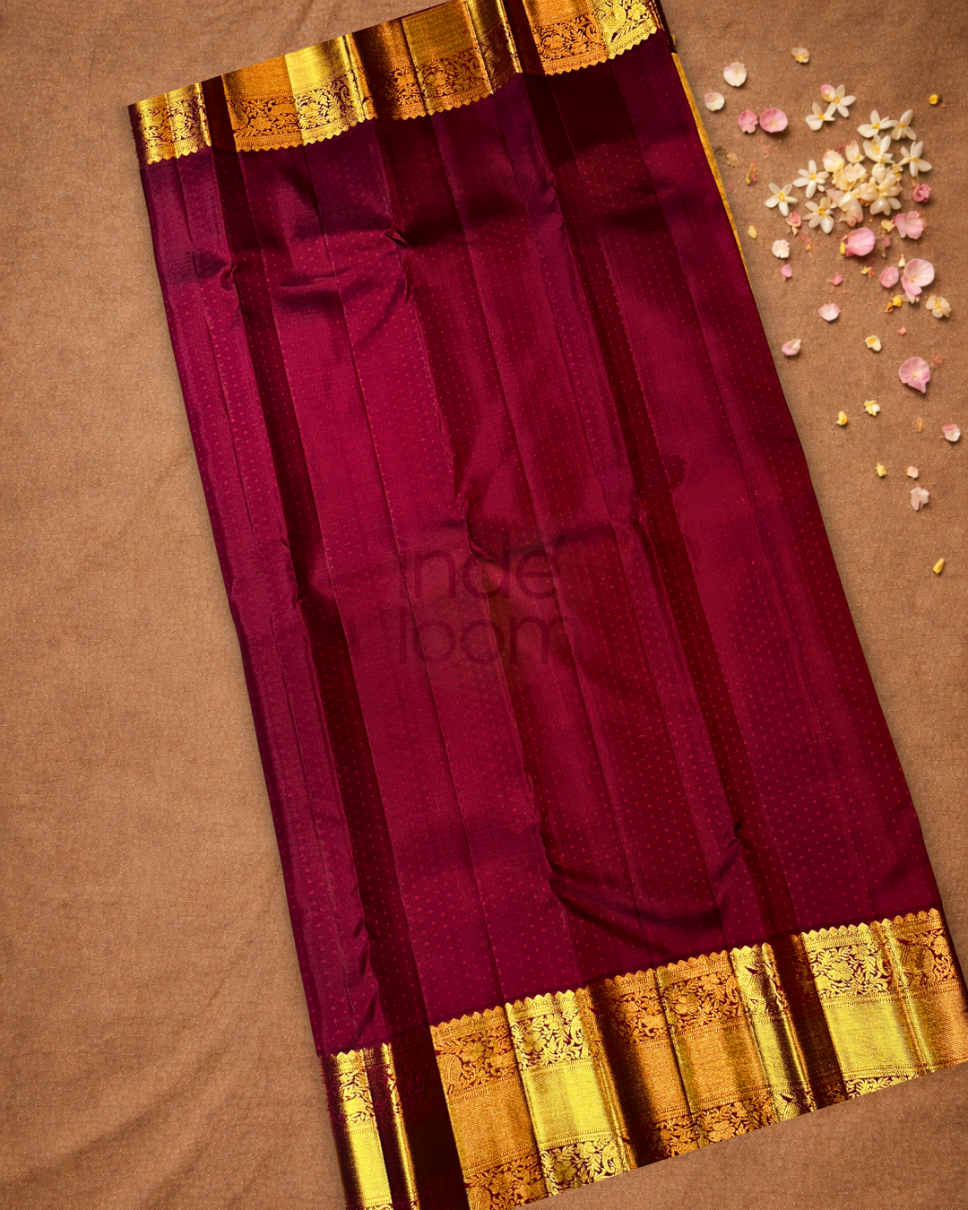 Kanjivaram Saree With Ivory White