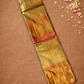 Silk Mark Certified Handloom Kanjivaram Silk Saree  |  Golden Yellow