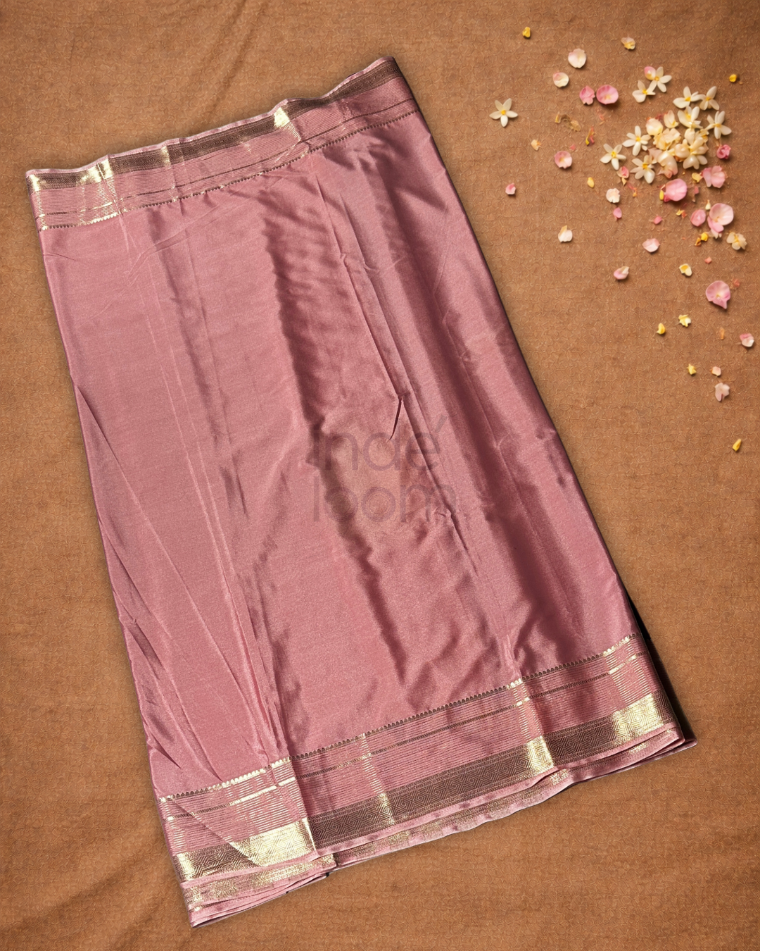 Mysore Silk Saree With Pink