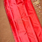 Silk Mark Certifed Handloom Kanjivaram Silk Saree  |  Fire Orange