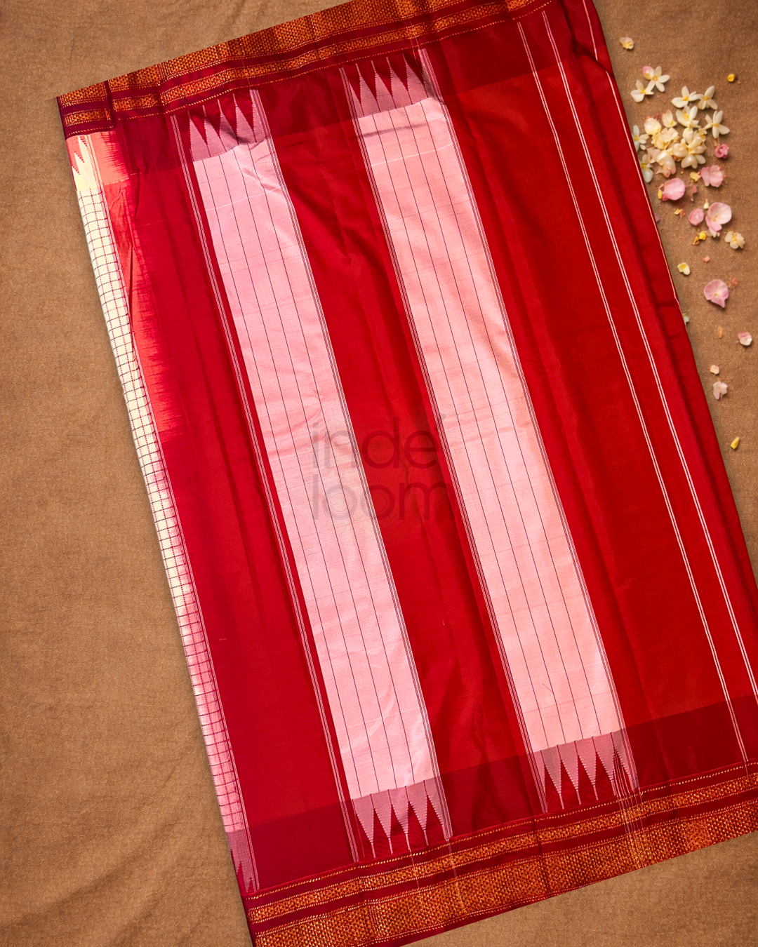 Traditional viscose Saree  |  Cream Beige