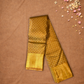 Silk Mark Certified Handloom Kanjivaram Silk Saree  |  Honey Yellow
