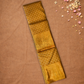 Silk Mark Certified Handloom Kanjivaram Silk Saree  |  Honey Yellow