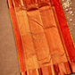 Silk Mark Certified Handloom Kanjivaram Silk Saree  |  Olive Green