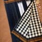 Traditional viscose Saree  |  Midnight Black