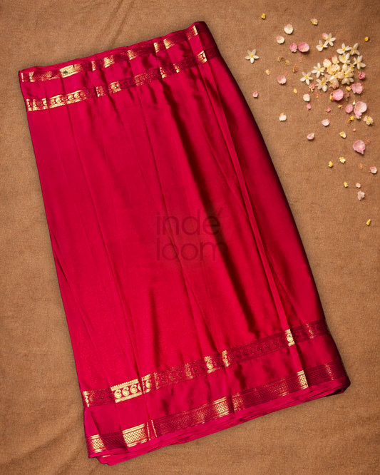 Mysore Silk Saree With Yellow