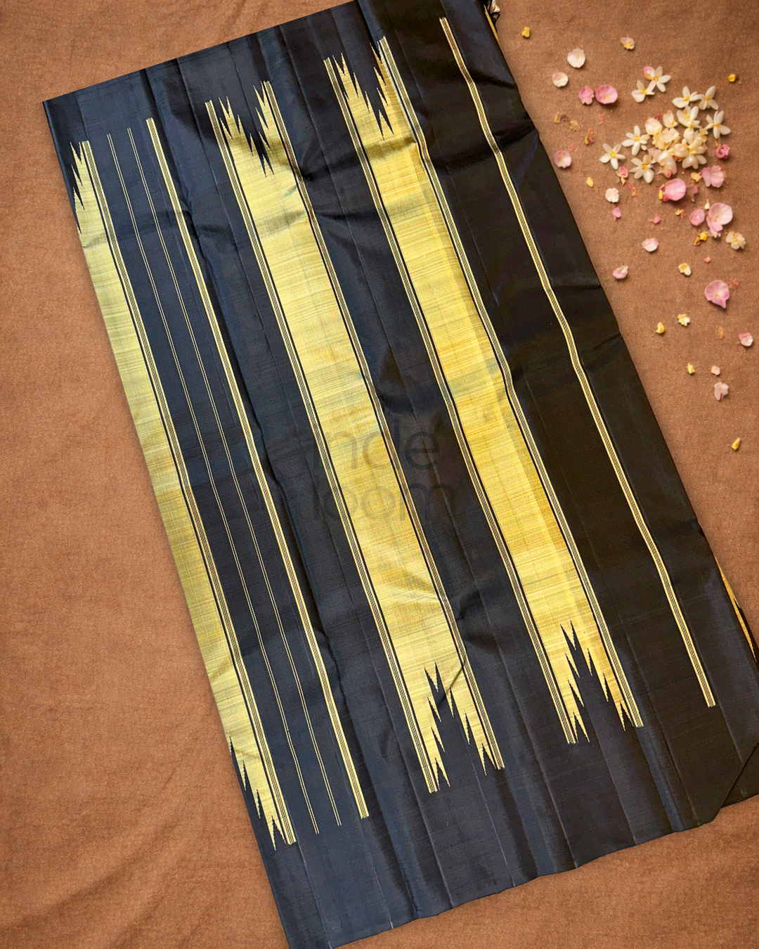 Kanjivaram Saree With Aqua Green