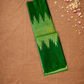 Silk Mark Certified Handloom Kanjivaram Silk Saree  |  Lime Green