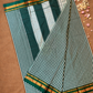 Traditional Ilkal Cotton Silk Viscose Saree  |  Warm Ivory