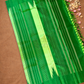Silk Mark Certified Handloom Kanjivaram Silk Saree  |  Lime Green