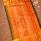 Silk Mark Certified Handloom Kanjivaram Silk Saree  |  Deep Teal