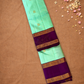Silk Mark Certified Handloom Kanjivaram Silk Saree  |  Mint Green