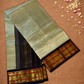 Pure Handloom Korvai Saree | Pista Green