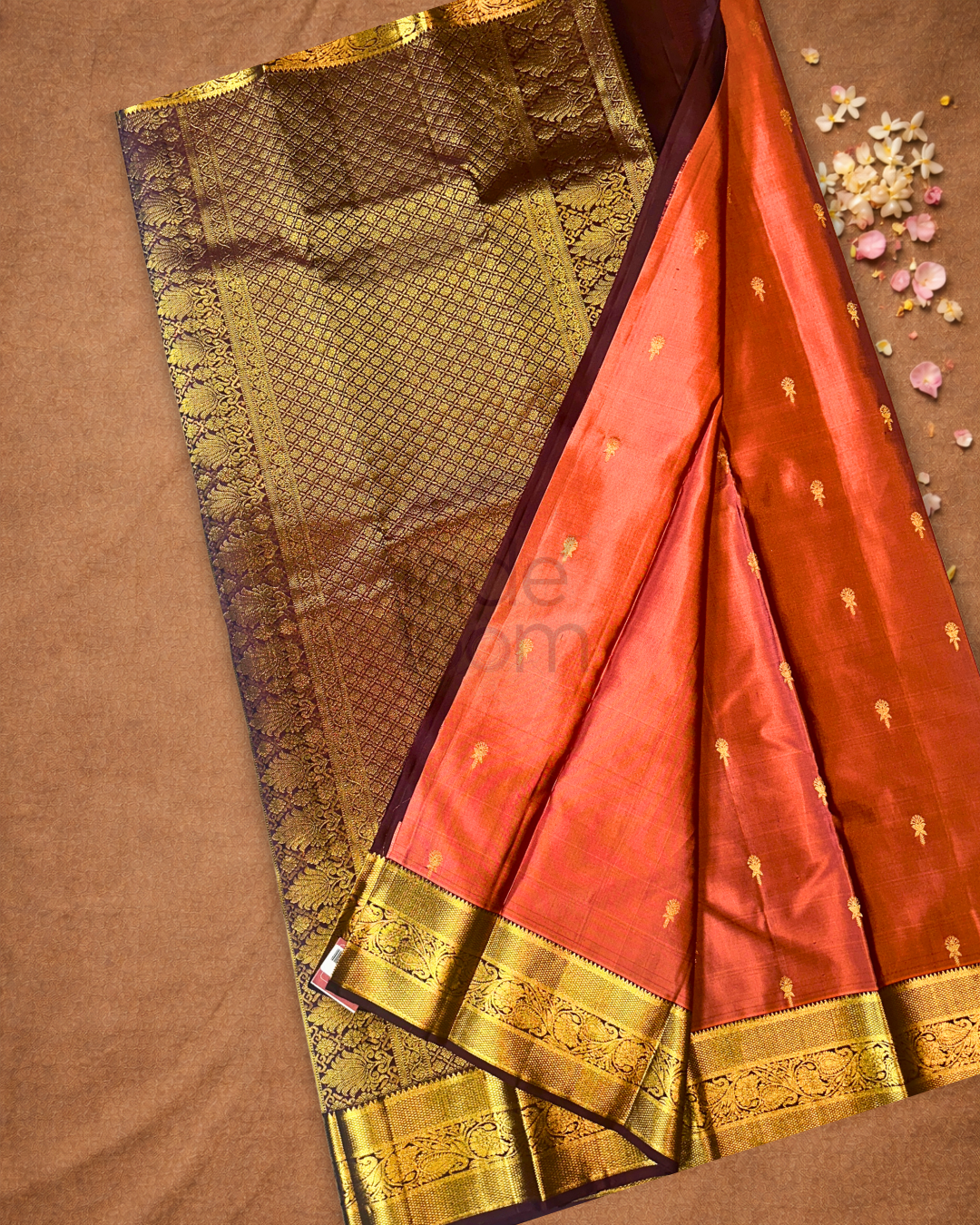Kanjivaram Saree With Pastel Red