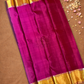 Silk Mark Certified Handloom Kanjivaram Silk Saree  |  Midnight Black