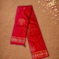 Silk Mark Certified Handloom Kanjivaram Silk Saree  |  Classic Red