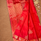 Silk Mark Certified Handloom Kanjivaram Silk Saree  |  Classic Red