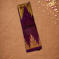 Silk Mark Certified Handloom Kanjivaram silk Saree  |  Grape Purple