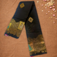 Kanjivaram Saree With Coal Black
