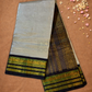 Pure Handloom Korvai Saree | Pista Green