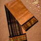 Pure Handloom Korvai Saree | Pale Orange