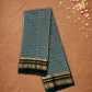Traditional Ilkal Cotton Silk Viscose Saree  |  Snow White