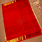 Handloom Korvai Silk Cotton Saree  |  Cream Beige