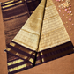 Handloom Korvai Silk Cotton Saree  |  Champagne Beige
