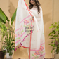 Soft White | Handloom Jamdani Muslin Unstitched 2-Piece Kurti | Tantuj Design