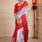 Ilkal Kasuti Embroidery Saree I With Snow White