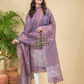 Handwoven Jamdani Linen Kurti  |  Royal Purple