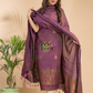 Handwoven Jamdani Linen Kurti  |  Berry Pink