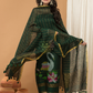 Forest Green | Handloom Jamdani Linen Unstitched 2-Piece Kurti