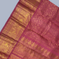 Light Pink Pure Handwoven Kanchi Silk Saree - 200